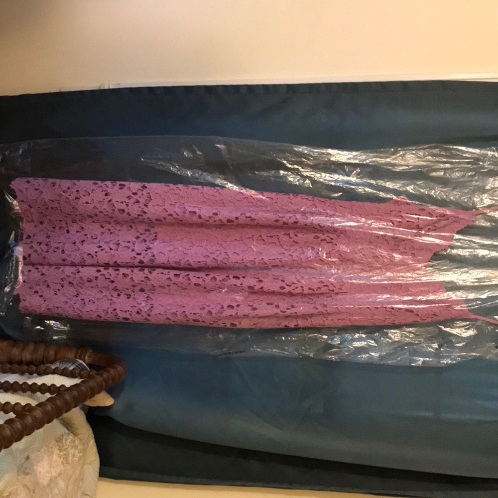 Light purple midi